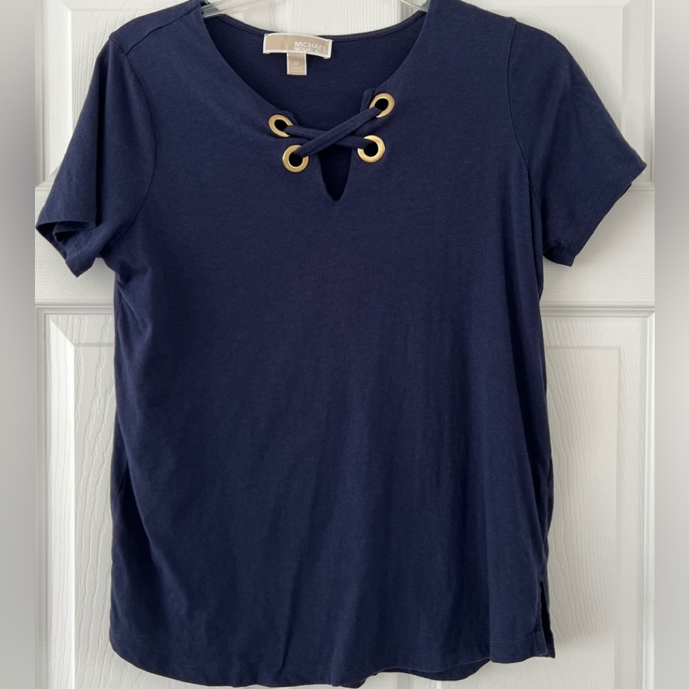 Michael Kors Navy Top